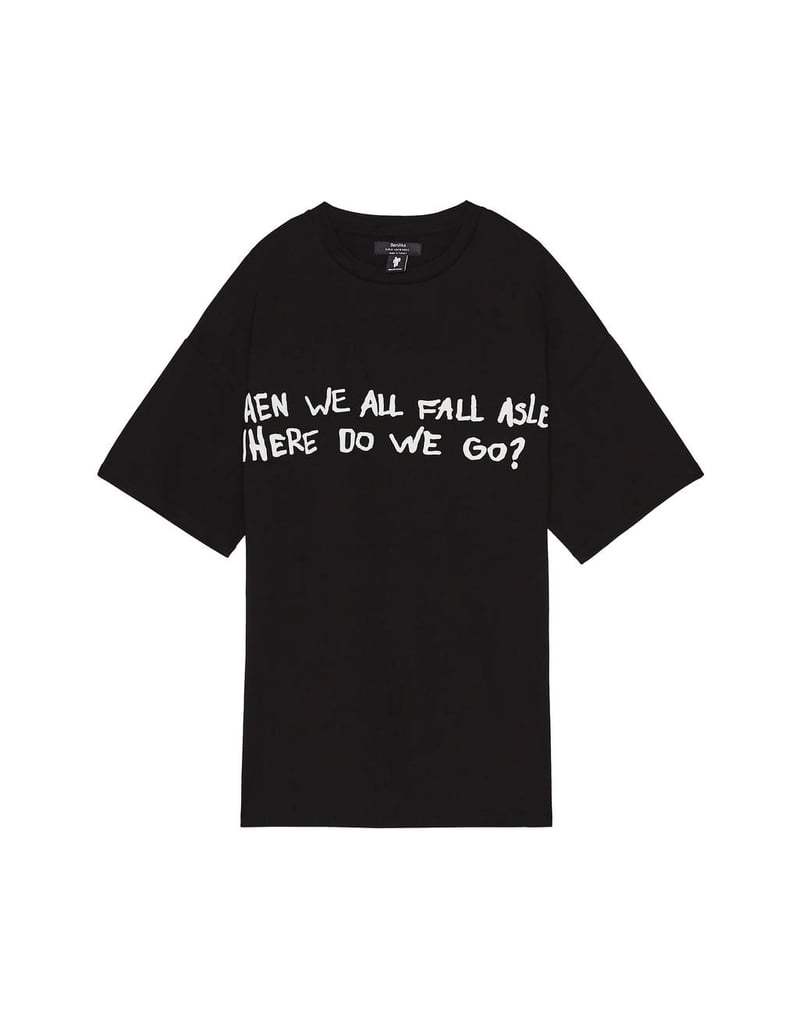 Billie Eilish x Bershka T-Shirt With Slogan