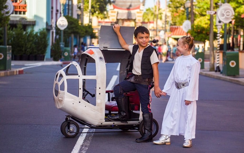 Spaceship Fantasy Strollers at Disney World