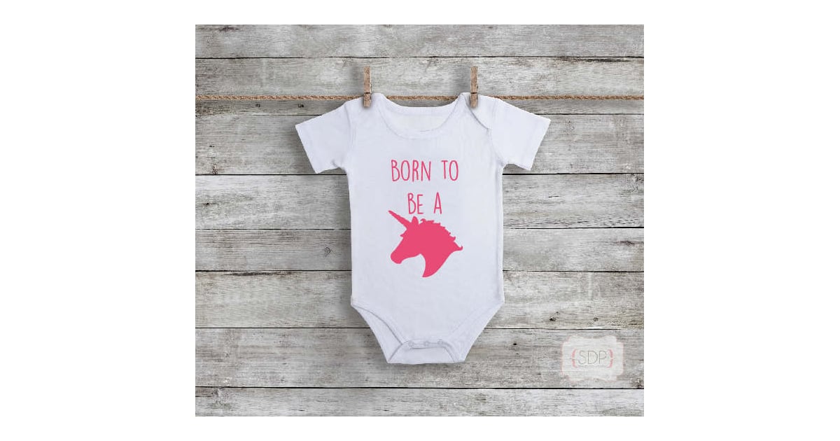 unicorn onesie baby born