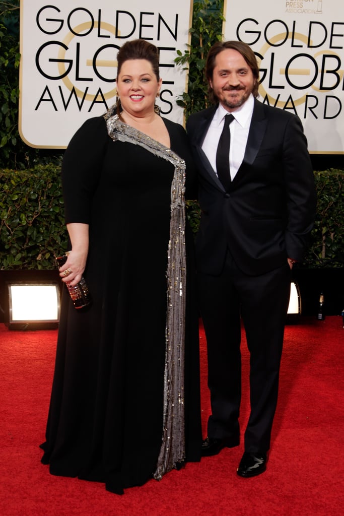 Melissa McCarthy and her husband, Ben Falcone, stepped out for the Golden Globe Awards.