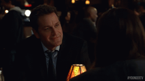 Liza and Charles on Younger GIFs