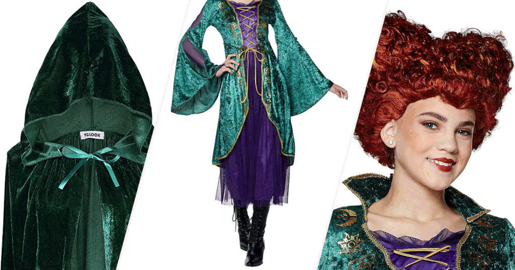 Hocus Pocus Halloween Costumes For Kids