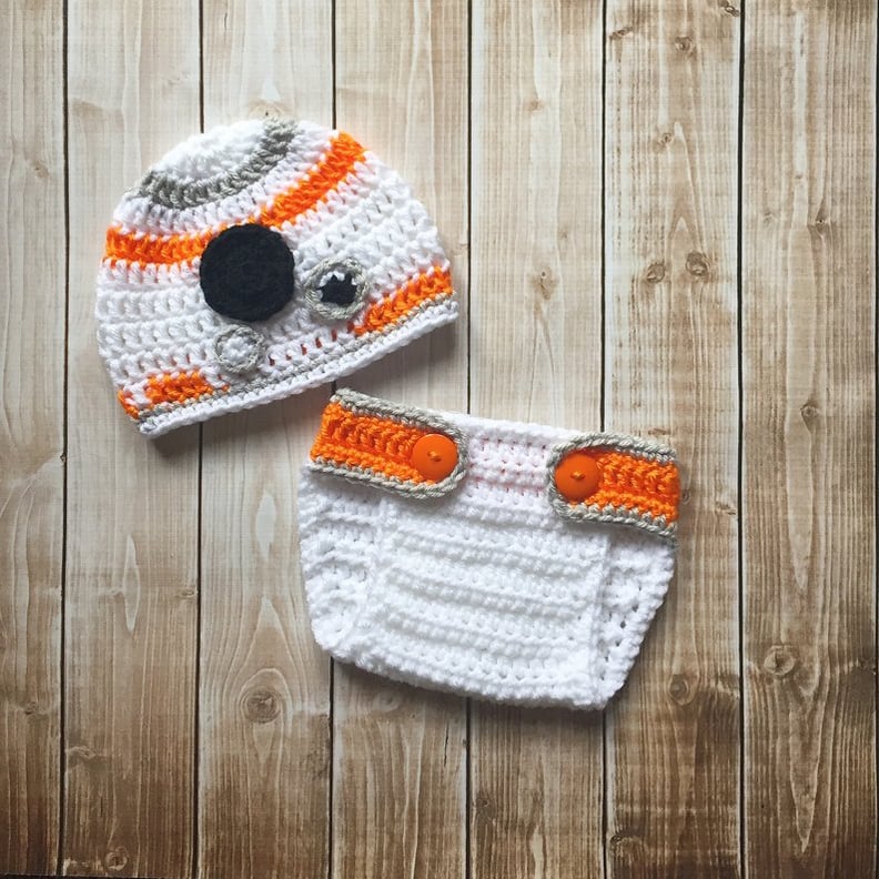 BB-8 Hat and Diaper Cover