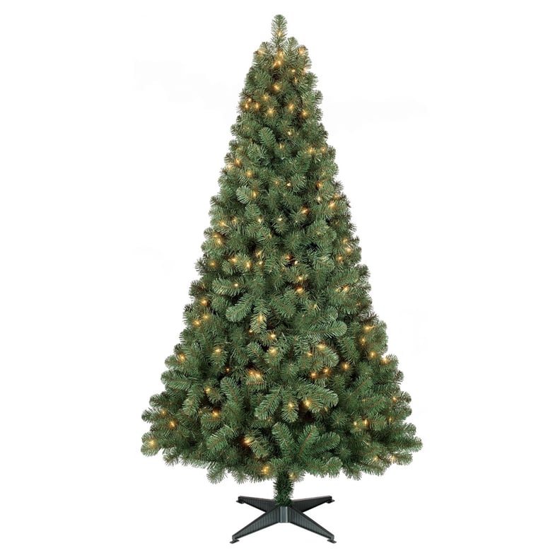 6 Ft. Prelit Artificial Christmas Tree Alberta Spruce Clear Lights