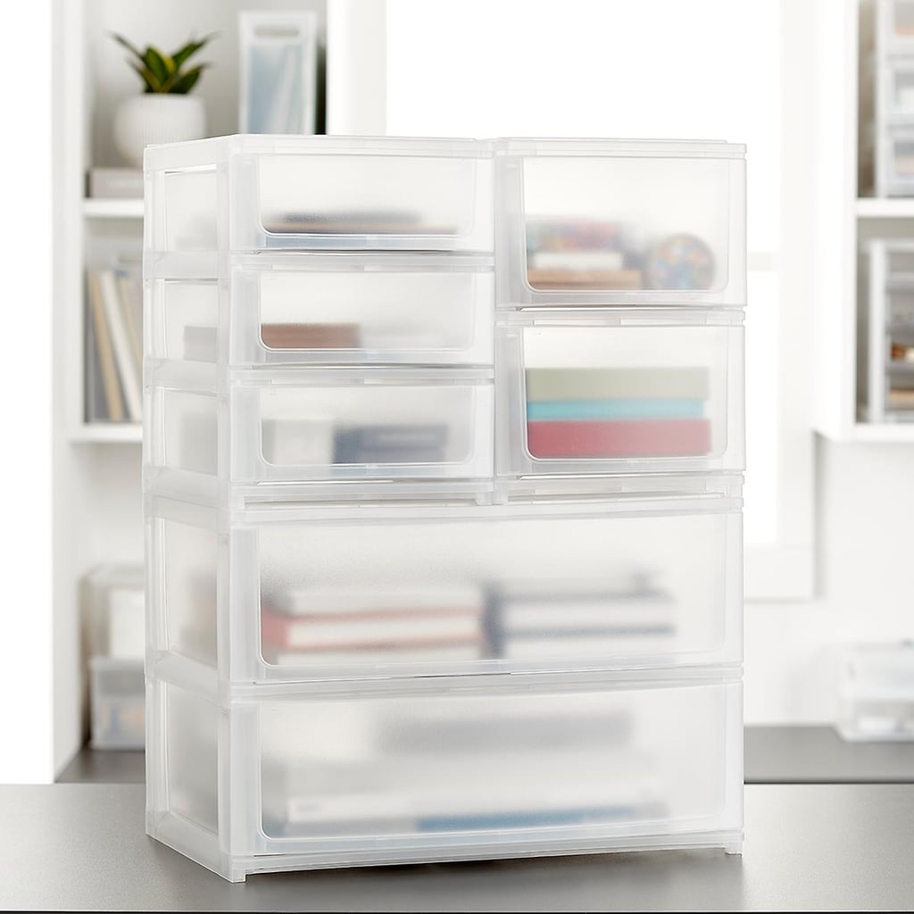 Stacking Organizers: The Container Store Shimo Stacking Organizers With Drawers