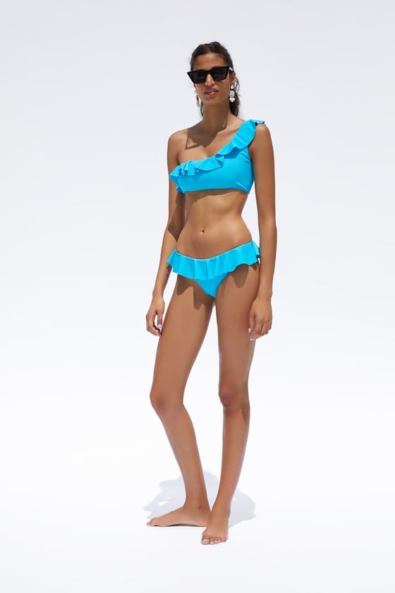 Zara Asymmetrical Bikini Top