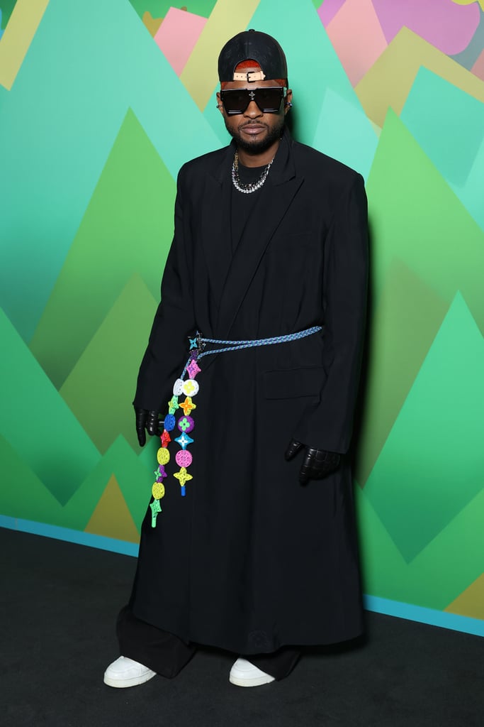Usher at the Louis Vuitton Menswear Fall 2023 Show