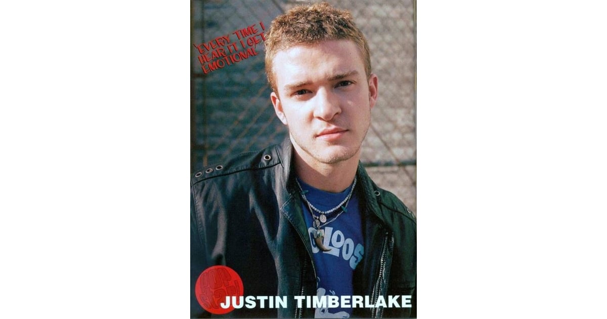 Justin Timberlake 90s Heartthrob Posters Popsugar Love And Sex Photo 21 