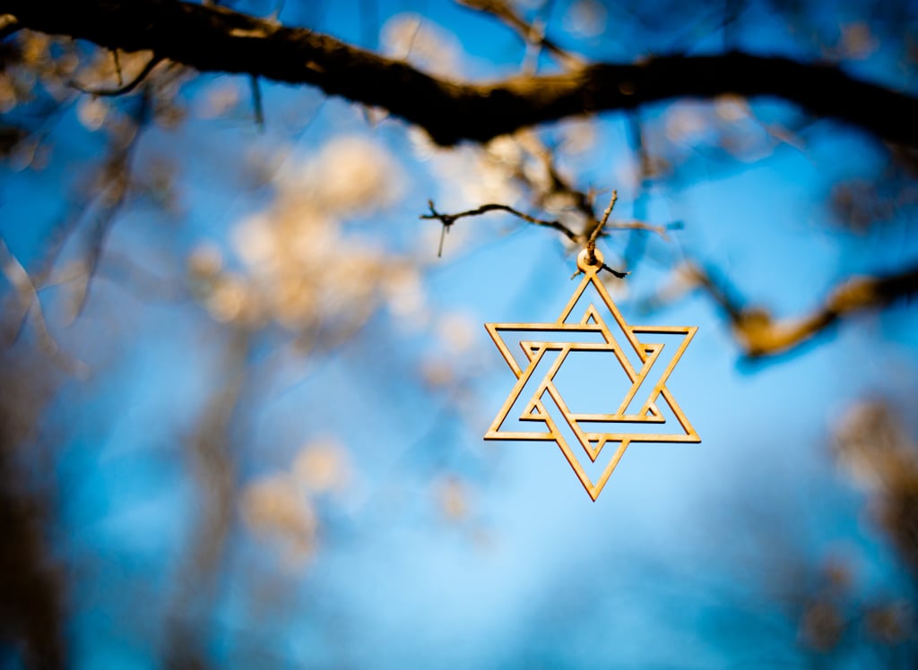 Star of David Ornament Zoom Background