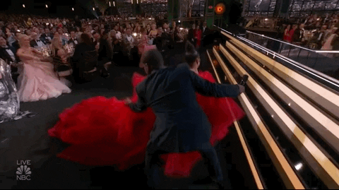 Lizzo Wears Red Giambattista Valli Dress at 2022 Emmys