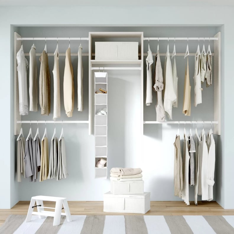 Dotted Line Grid Closet System Starter Kit