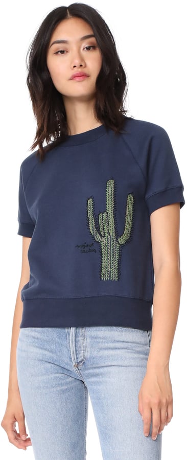 Banner Day Cactus Short Sleeve Sweatshirt ($188)