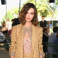 You'll Be Talking About Emily Ratajkowski Sexy, Sheer Top For Days