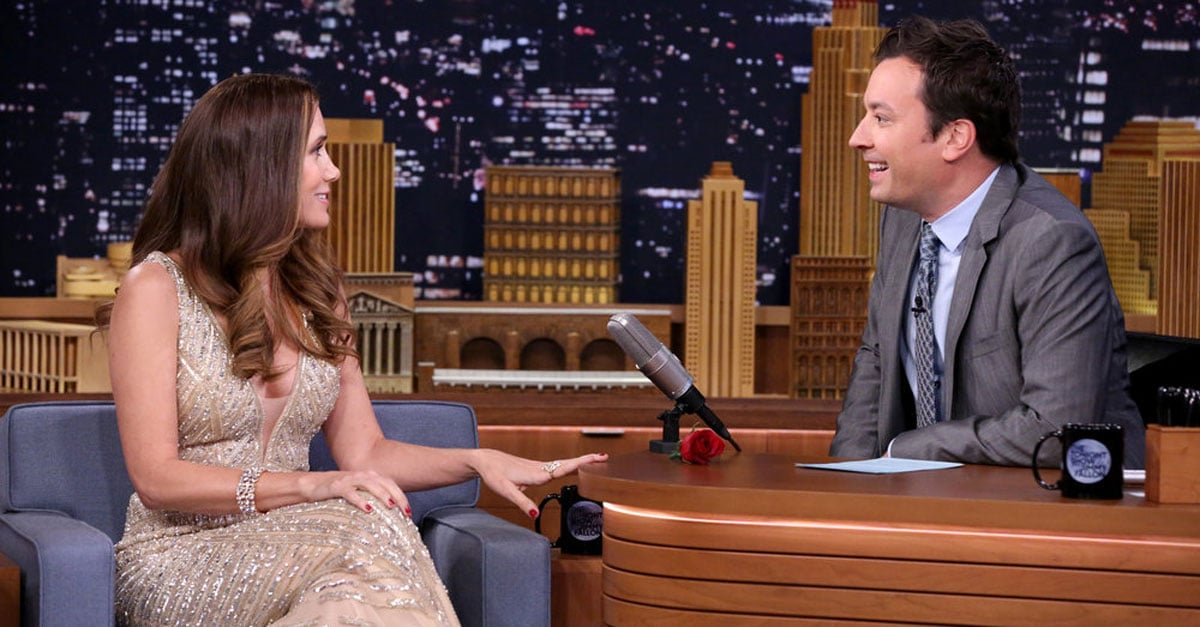 Kristen Wiig as JoJo Fletcher on The Tonight Show Video PS Entertainment(01)