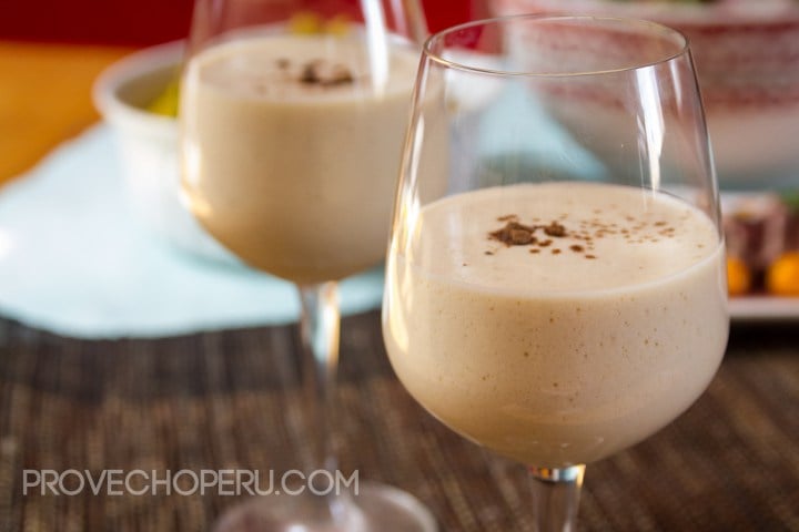 Peruvian Homemade Eggnog