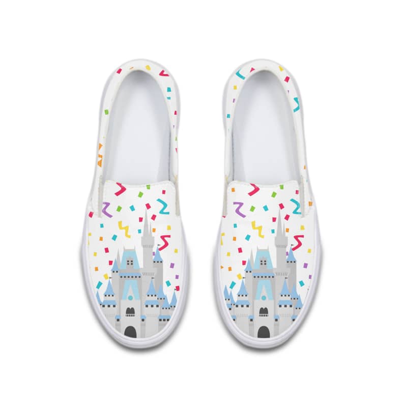 Disney castle shoes best sale