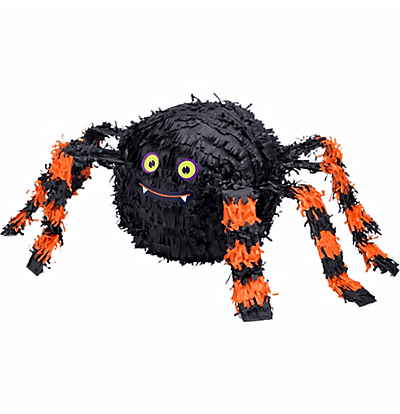 Orange and Black Spider Piñata ($20)