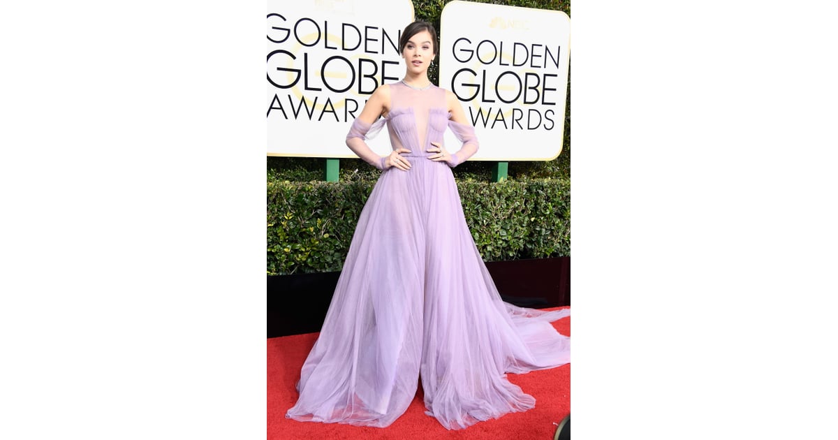 Hailee Steinfeld | Golden Globes Red Carpet Dresses 2017 | POPSUGAR ...
