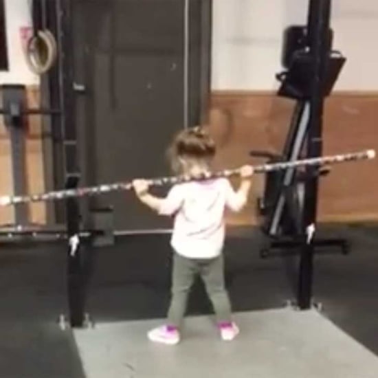 Adorable Video of Young Girl Doing CrossFit