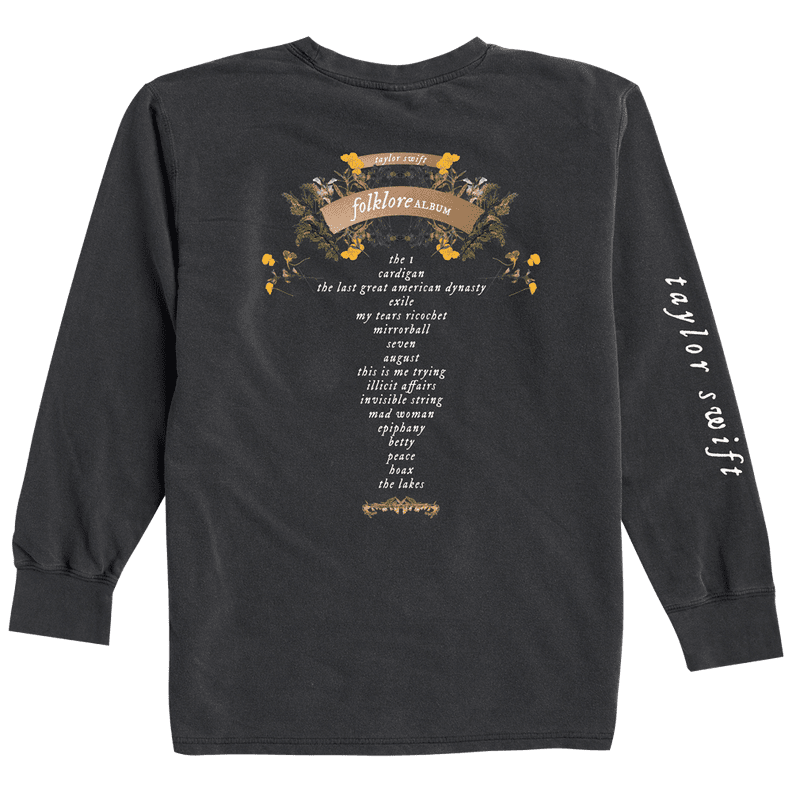 Taylor Swift Folk Songs Long Sleeve