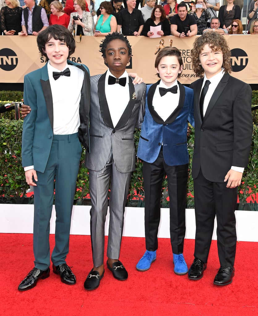 Stranger Things Cast at the 2017 SAG Awards | POPSUGAR ...