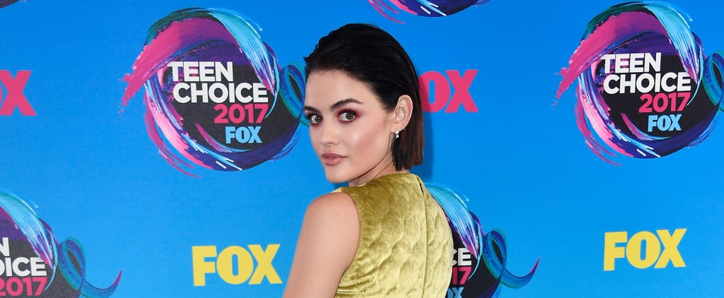 Lucy Hale Makeup at the 2017 Teen Choice Awards
