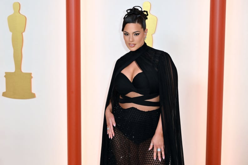 US model Ashley Graham attends the 95th Annual Academy Awards at the Dolby Theatre in Hollywood, California on March 12, 2023. (Photo by ANGELA WEISS / AFP) (Photo by ANGELA WEISS/AFP via Getty Images)