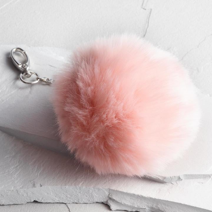 Pink Pom Handbag Charm Pink Pom Handbag Charm
