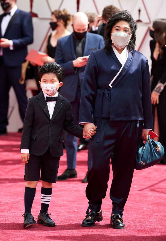 Alan Kim's Oscars Outfit Looks Like David Rose's Wedding Tux