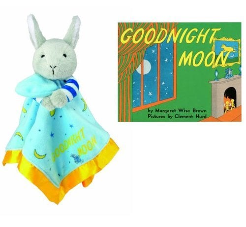 Goodnight Moon Bunny Blankie and Board Book
