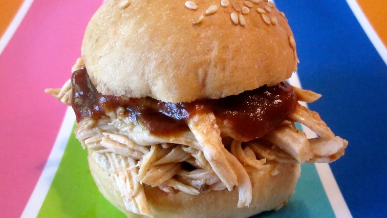 Shredded BBQ Chicken Sammies