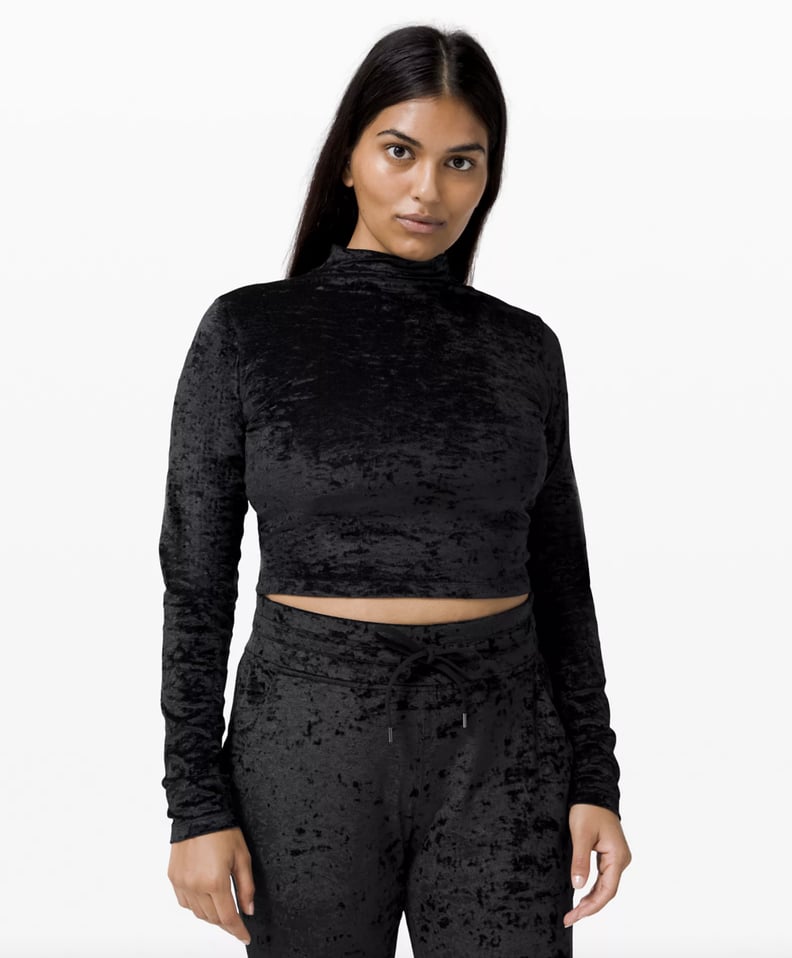 Lululemon All Aligned Mock Neck Long Sleeve Top