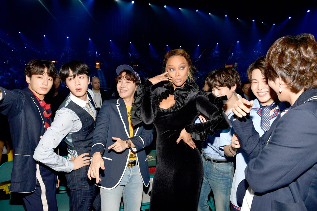 Tyra Banks and BTS