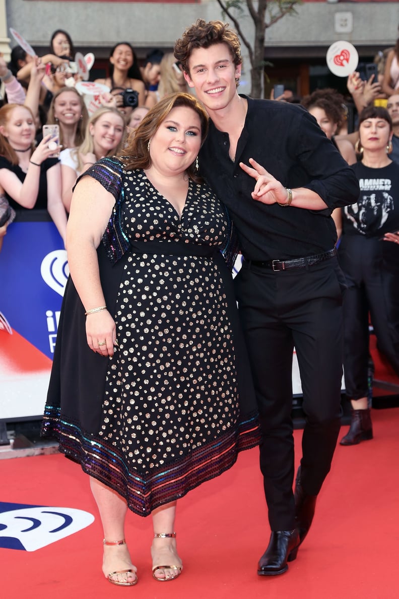 Shawn Mendes and Chrissy Metz