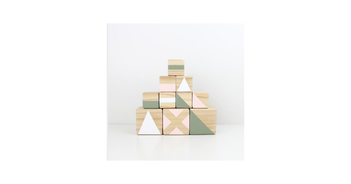 Personalised stacking blocks best sale