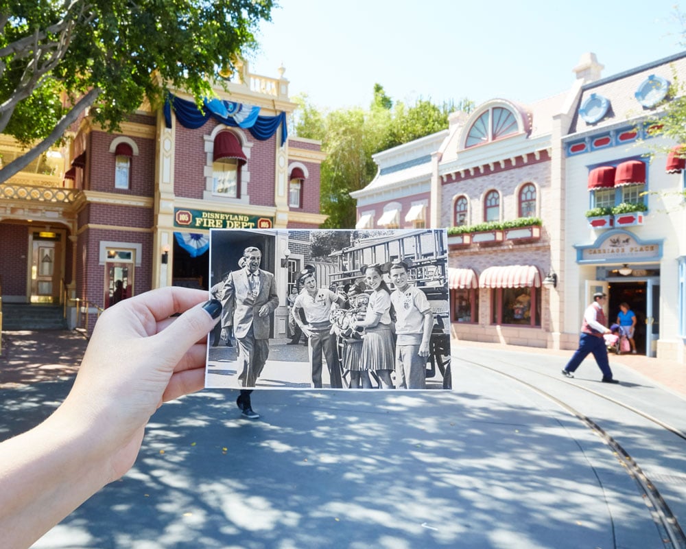 Disneyland Then and Now Photos