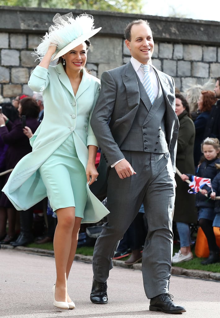 Sophie Winkleman at the Wedding of Princess Eugenie and Jack Brooksbank in October 2018