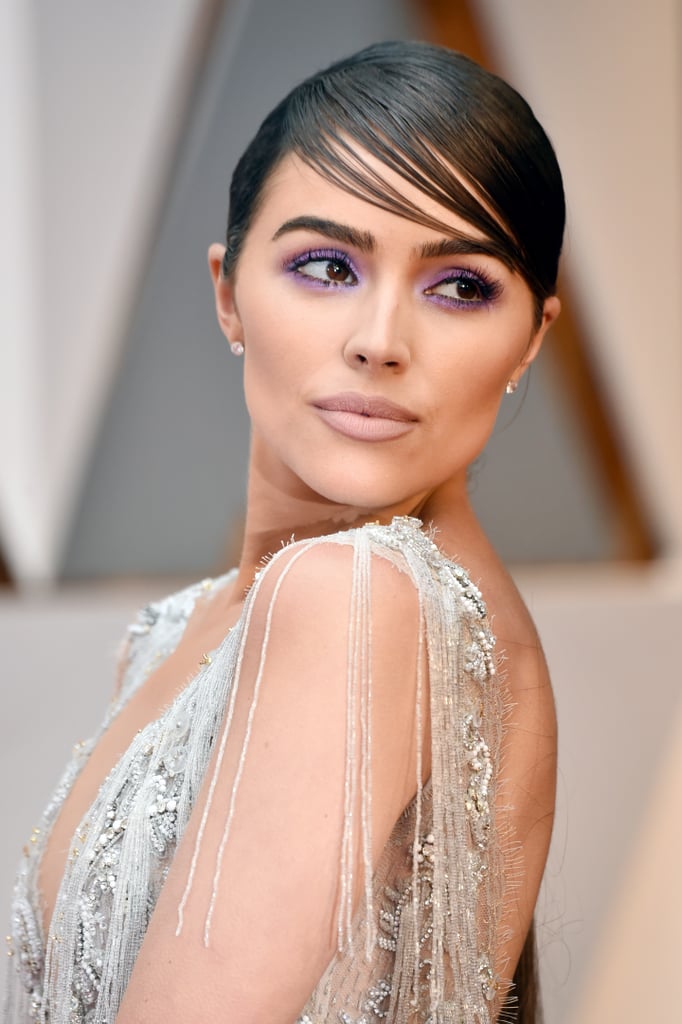 Olivia Culpo Makeup and Hair at the Oscars 2017