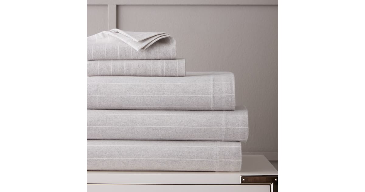 West Elm Flannel Sheet Set Best Flannel Sheets POPSUGAR Home Photo 5