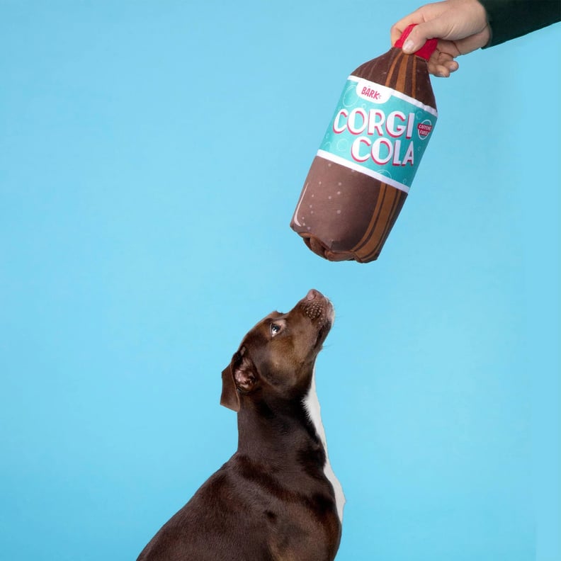 Bark Soda Bottle Dog Toy — Corgi-Cola