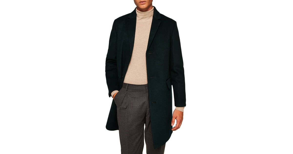 topman wool overcoat