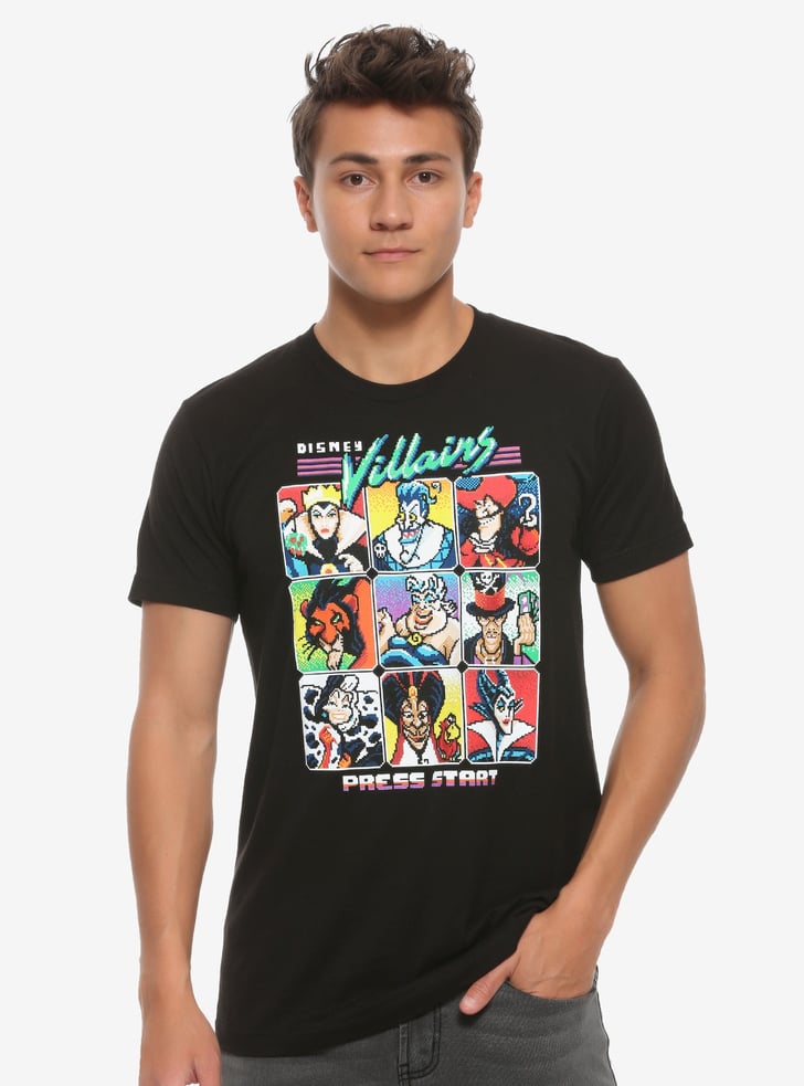 Disney Villains Player Select T-Shirt | Best Disney Gifts For Him 2019 ...