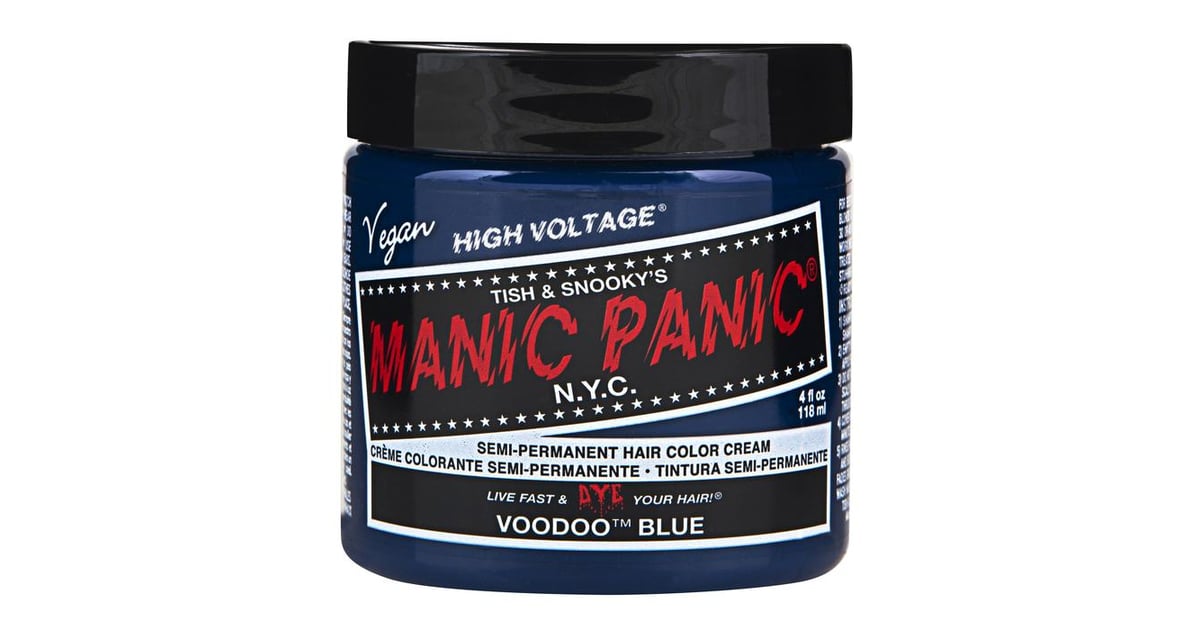 2. Manic Panic Voodoo Blue Amplified Semi-Permanent Hair Color - wide 2
