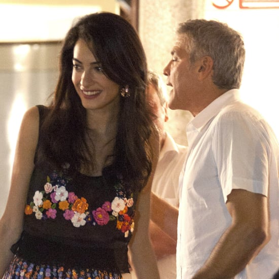 George Clooney and Amal Alamuddin's Date in Lake Como