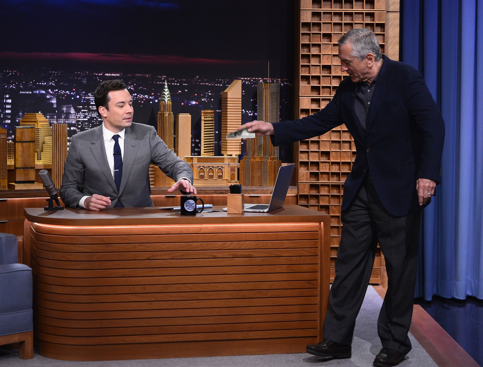 Robert De Niro | Jimmy Fallon&#39;s First Tonight Show Week Is Full of Stars | POPSUGAR Celebrity Photo 17