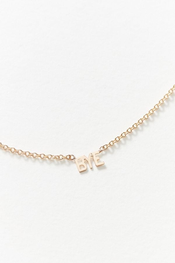 May Martin Fine Bye 14K Gold Necklace