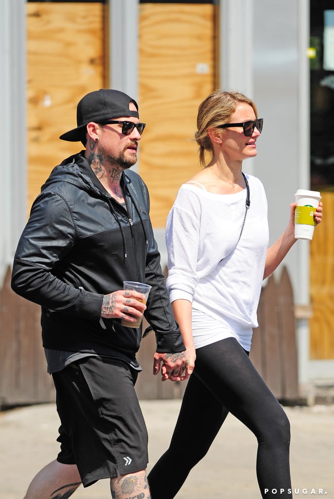 Cameron Diaz and Benji Madden Holding Hands | Pictures