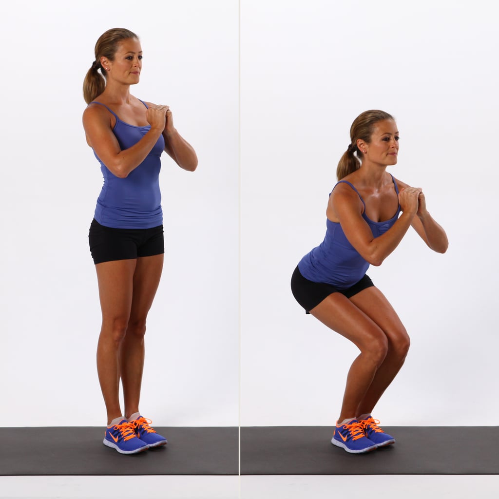 Narrow Squat Best Leg Exercises Popsugar Fitness Photo 18 