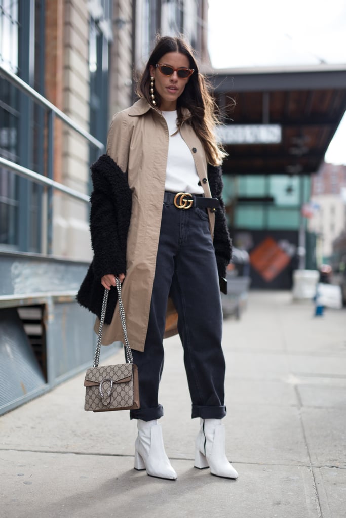 white booties outfit