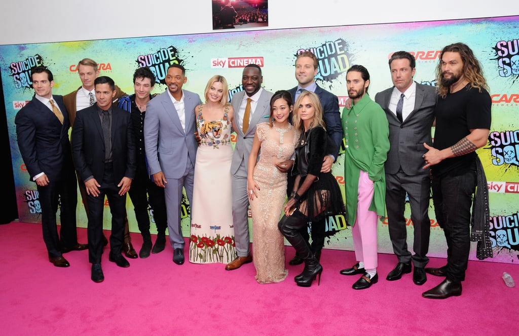 Jason Momoa at Suicide Squad London Premiere